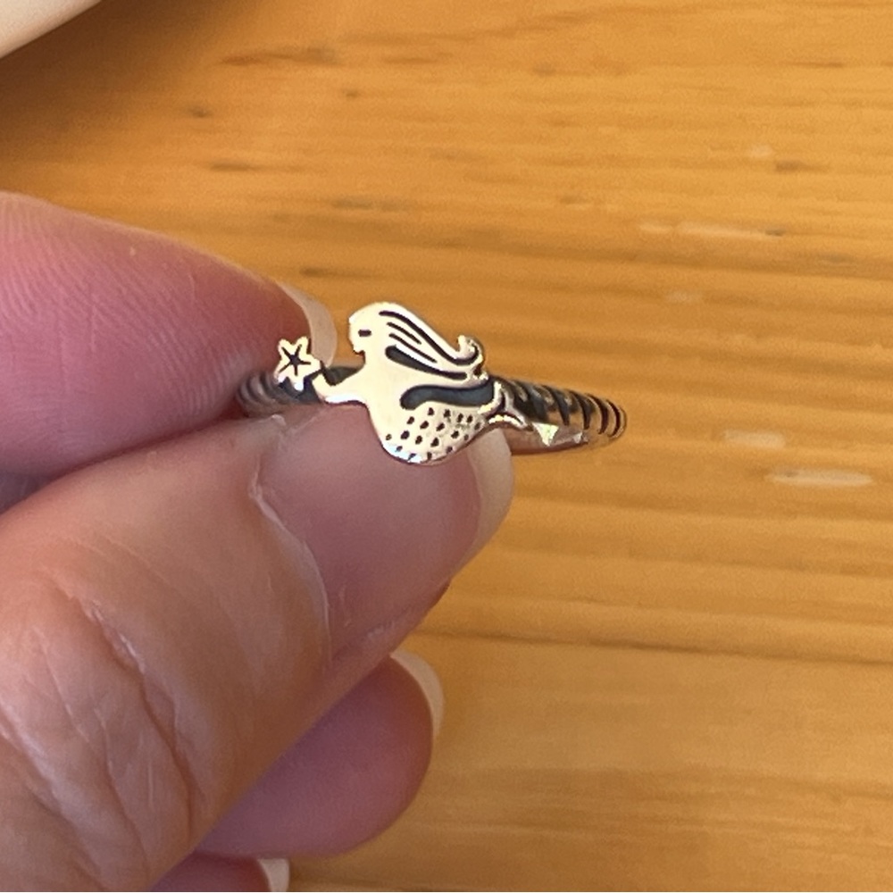 James Avery Mermaid Ring sz 7.5
